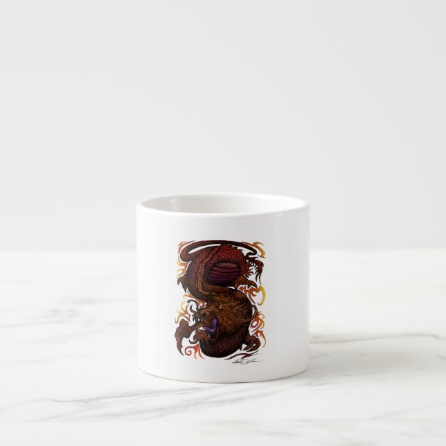 Dragon (Signature Design) Espresso Cup (Front)