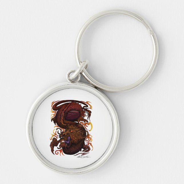 Dragon (Signature Design) Key Ring (Front)