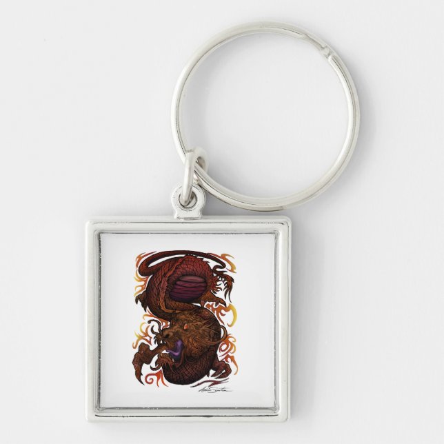 Dragon (Signature Design) Key Ring (Front)
