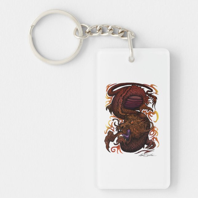 Dragon (Signature Design) Key Ring (Front)