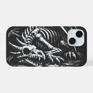 Dragon Skeleton — by BurnsInHell iPhone 15 Case