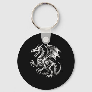 Dragon Skeleton Halloween Fantasy Boys Girls Kids  Key Ring