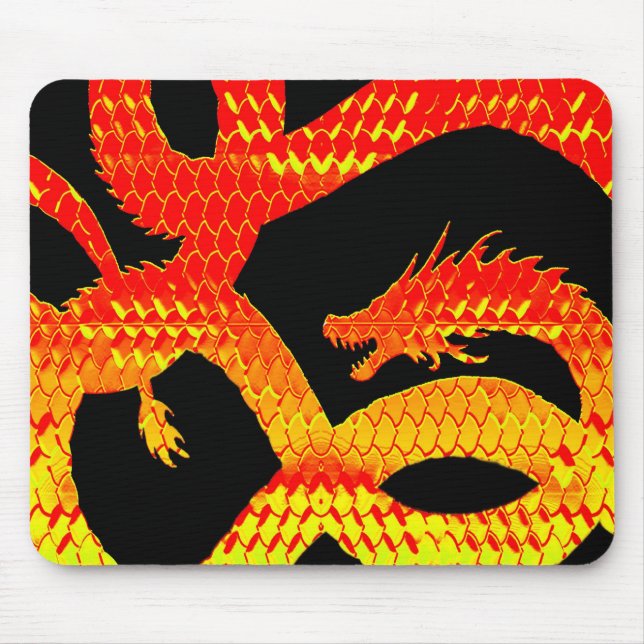 Dragon Skin B Mouse Pad (Front)