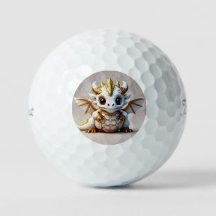 "Dragon Skull Art" Golf Balls