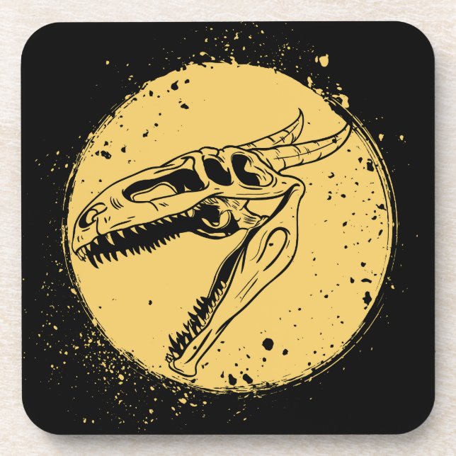 Dragon Skull Coaster (Front)