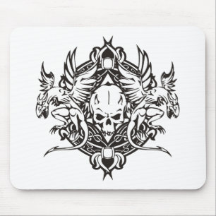 Dragon Skull Mouse Pad