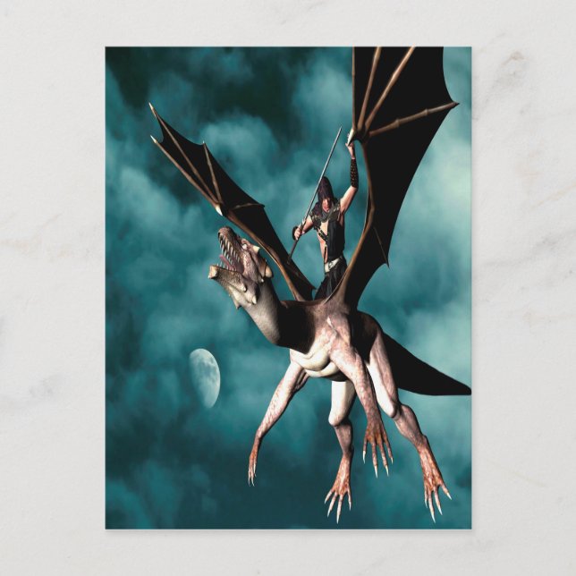 Dragon Sky Warrior Postcard (Front)