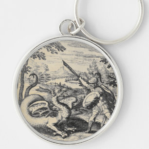 Dragon Slayer Alchemy Emblem Key Ring