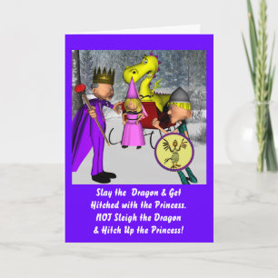 Dragon Slayer Birthday Card