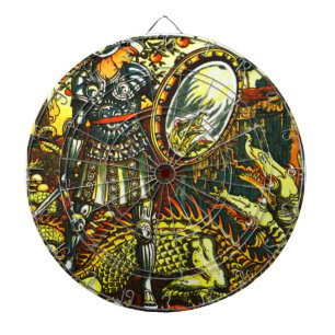 "Dragon Slayer" Dartboard