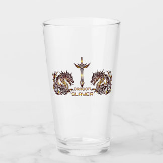 Dragon Slayer Drinkware Glass
