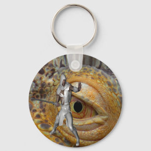 Dragon Slayer Key Ring