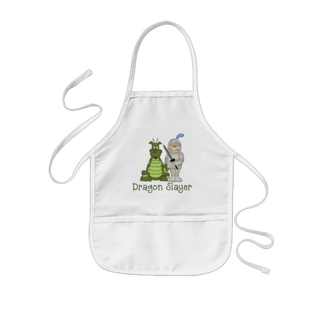 Dragon Slayer Kids Apron (Front)