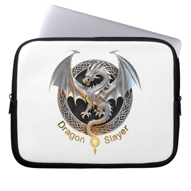 Dragon Slayer Laptop Sleeve (Front)