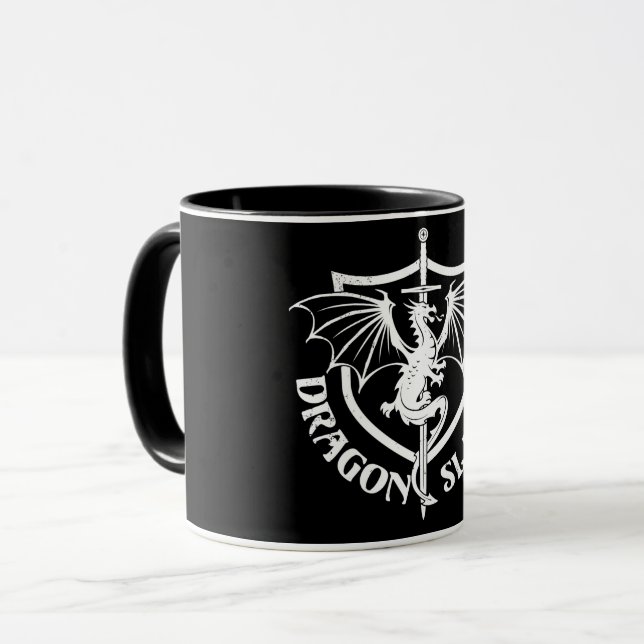 Dragon Slayer Mug (Front Left)
