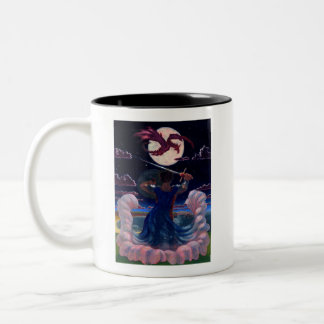 Dragon Slayer Two-Tone Coffee Mug