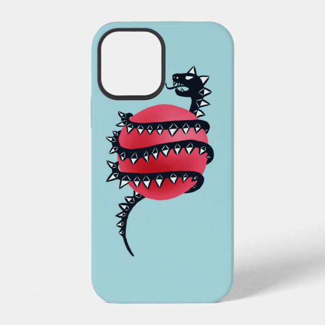 Dragon Snake Goth iPhone Case (Back)