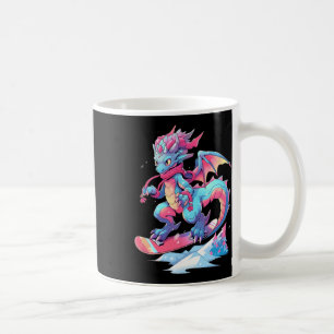 Dragon Snowboard Snowboarder Snowboarder Winter Coffee Mug
