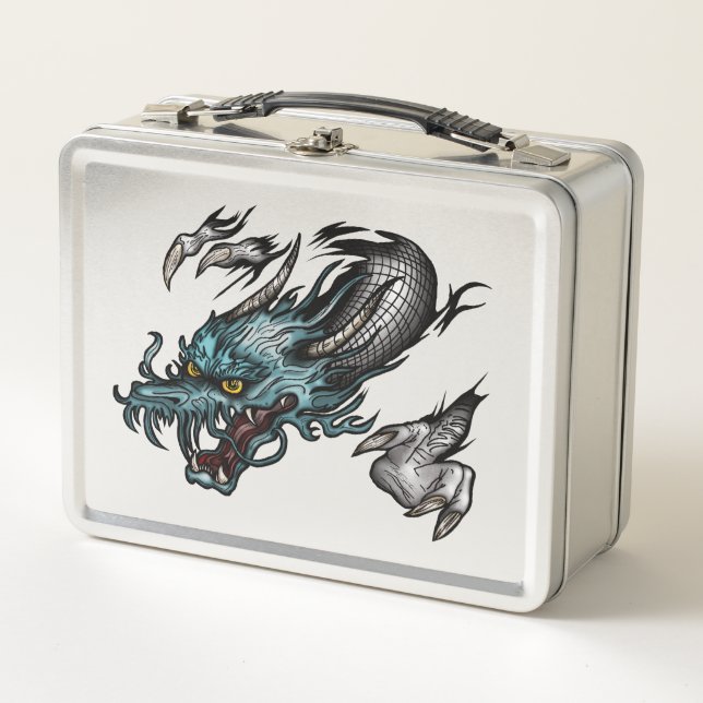 Dragon Soar   Metal Lunch Box (Front)