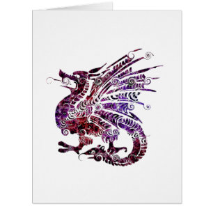 Dragon Spirit Animal Emblem Totem Invitation