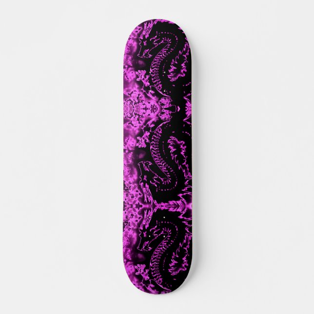 Dragon Spirit Element Zero Custom Pro Park Board Skateboard (Front)