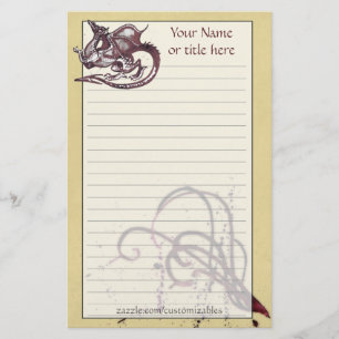 Dragon Stationery