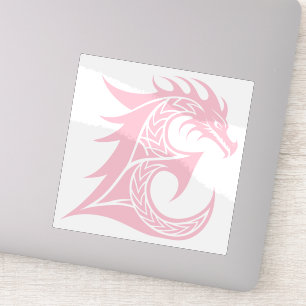 Dragon Styled Letter E, Dragon Alphabet, Monogram