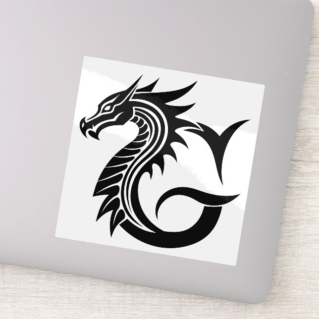 Dragon Styled Letter G, Dragon Alphabet, Monogram (Detail)