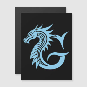 Dragon Styled Letter G, Dragon Alphabet, Monogram Magnetic Invitation