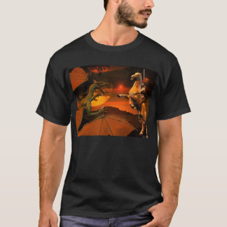 Dragon Surprise at Sunset, T-Shirt