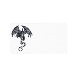Dragon & Sword Address Labels