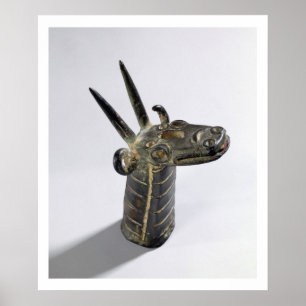 Dragon, symbol of the god Marduk, Late Assyrian Pe Poster