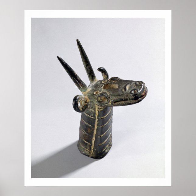 Dragon, symbol of the god Marduk, Late Assyrian Pe Poster (Front)