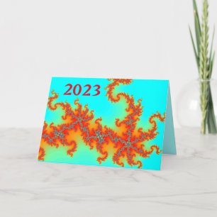 Dragon Tail Photo New Year  Holiday Card