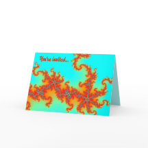 Dragon Tails New Year's Party Invitation