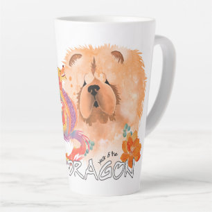 DRAGON-TALEZ CHOW Year of the Dragon Latte Mug