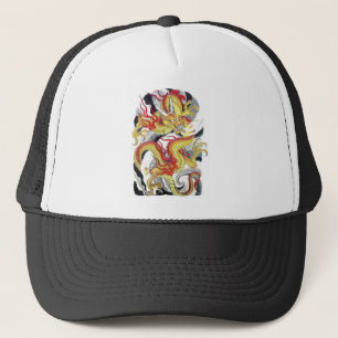 Dragon Tattoo Design Trucker Hat