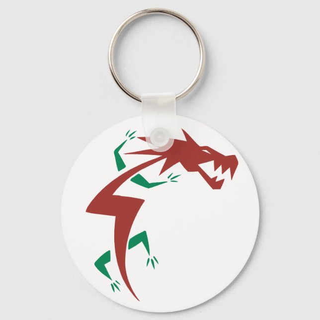 Dragon Tattoo Key Ring (Front)