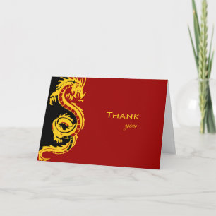 Dragon Thank You Card