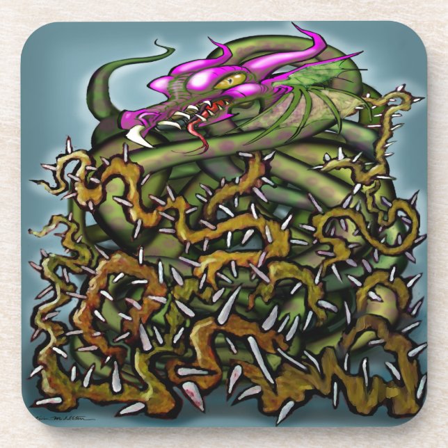 Dragon Thorns Coaster (Front)