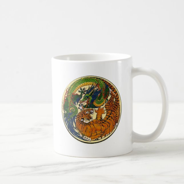 DRAGON TIGER COFFEE MUG (Right)