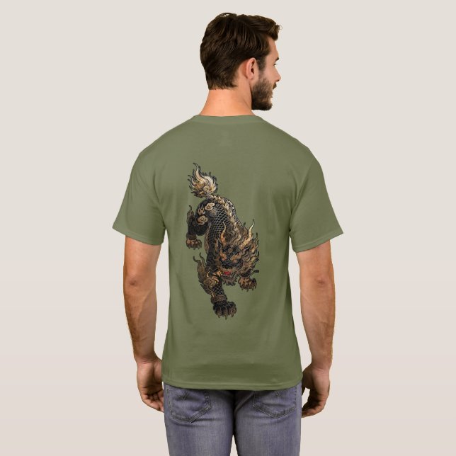 Dragon Tiger T-Shirt (Back Full)