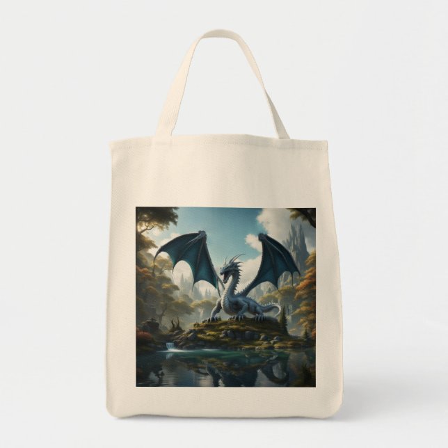 Dragon  tote bag (Front)