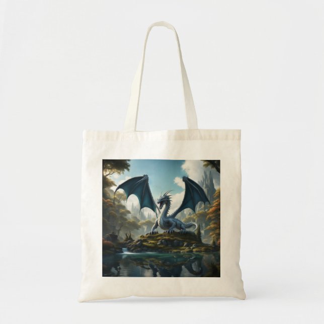 Dragon  tote bag (Front)