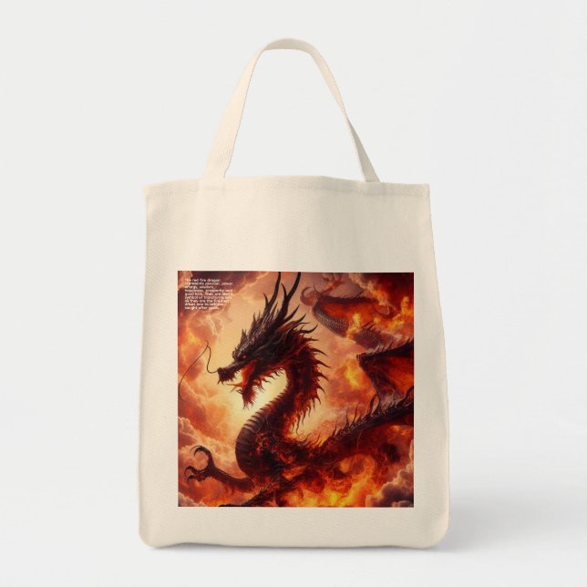 Dragon Tote Bag (Front)