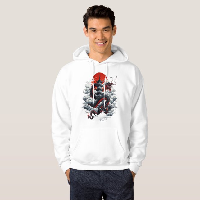 Dragon Tower  Hoodie (Front Full)