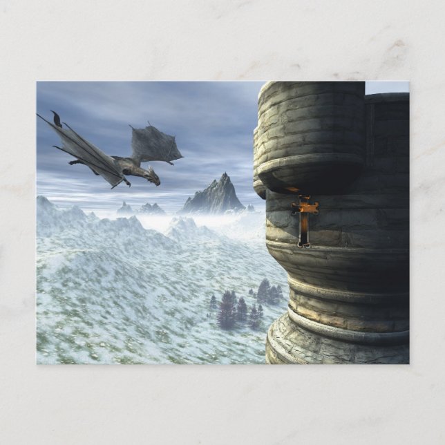 Dragon Tower Postcard (Front)