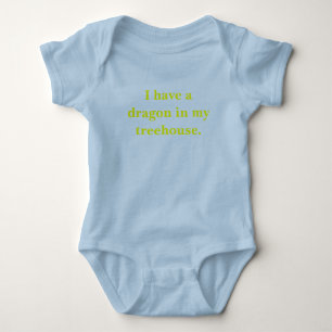 Dragon treehouse apparel baby bodysuit