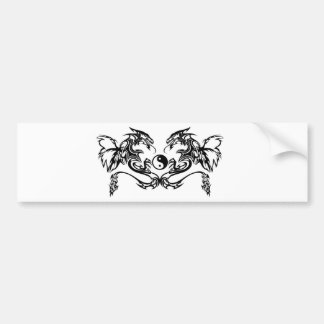 Dragon Tribal Bumper Sticker