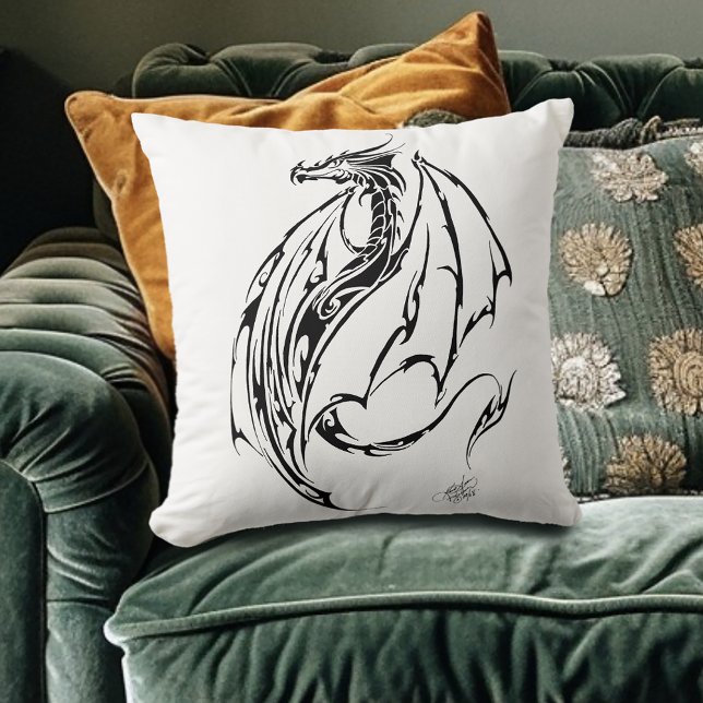 Dragon Tribal Cushion (Creator Uploaded)